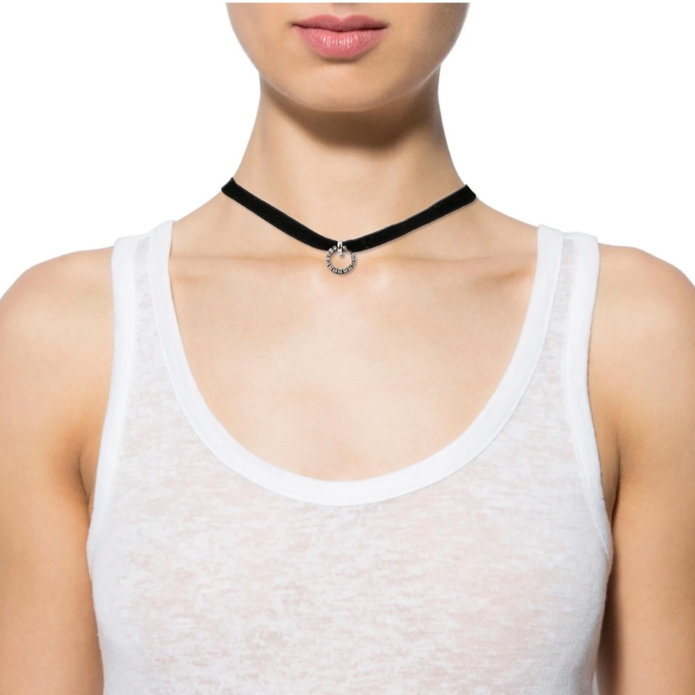Dannijo Vix Velvet Choker